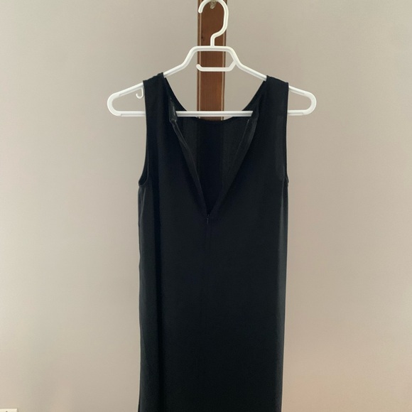 HALOGEN| Sleeveless Little Black Dress Mid Length | Nordstrom Sz XS - Picture 4 of 9